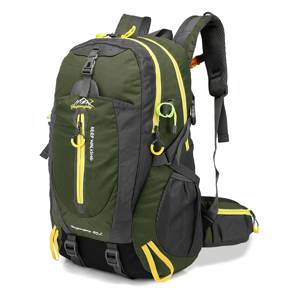 40L Water Resistant Travel Backpack Camping Hiking Laptop Daypack Trekking Climbing For Men Women Hiking Supplies