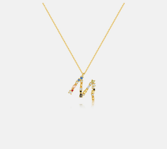 Timeless Initial Alphabet Necklace