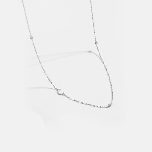 Effortless Chic Initial C Necklace