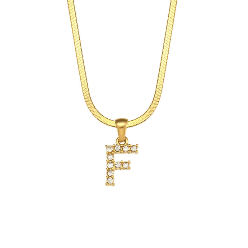 Dazzling Initial Necklace