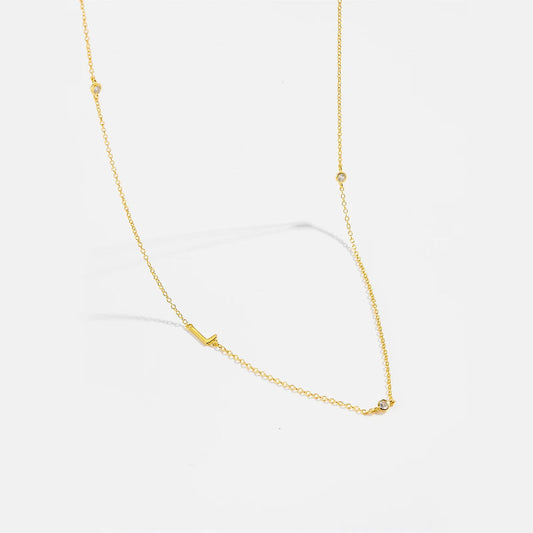 Effortless Chic Initial L Necklace