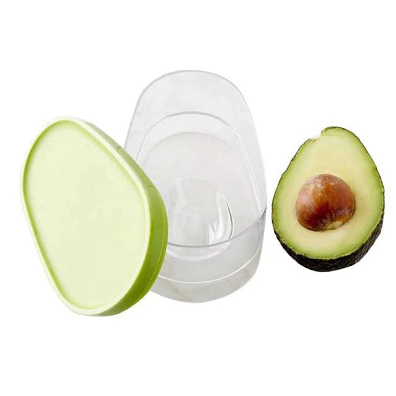 Avocado Keeper Storage Box | Airtight Freshness Container for Half Avocados