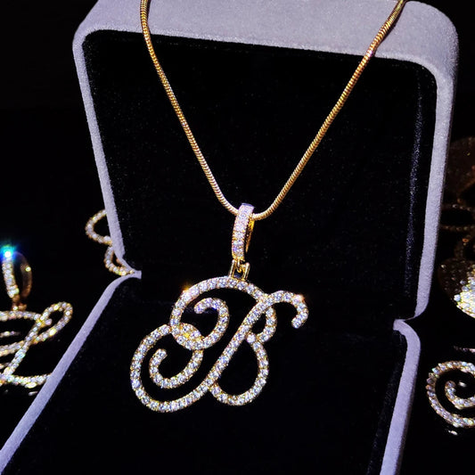 Cursive Initial Necklace