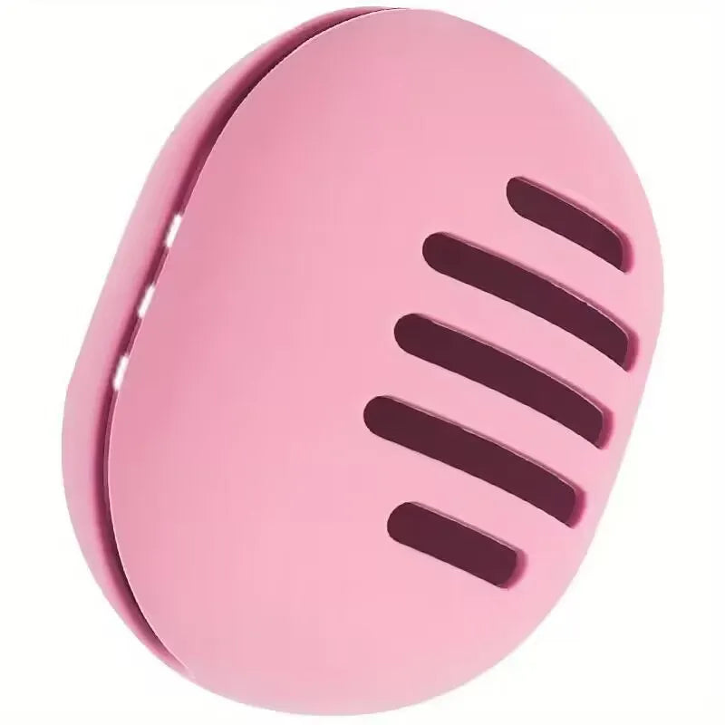 Silicone Makeup Sponge Holder – Breathable Travel Case for Beauty Blenders & Cosmetic Puffs