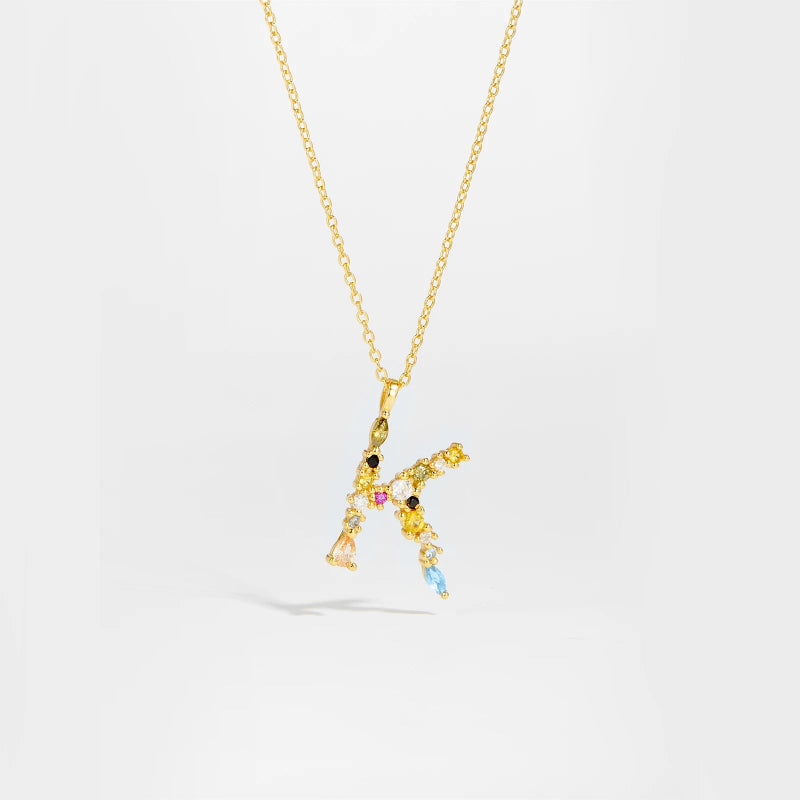 Timeless Initial Alphabet Necklace