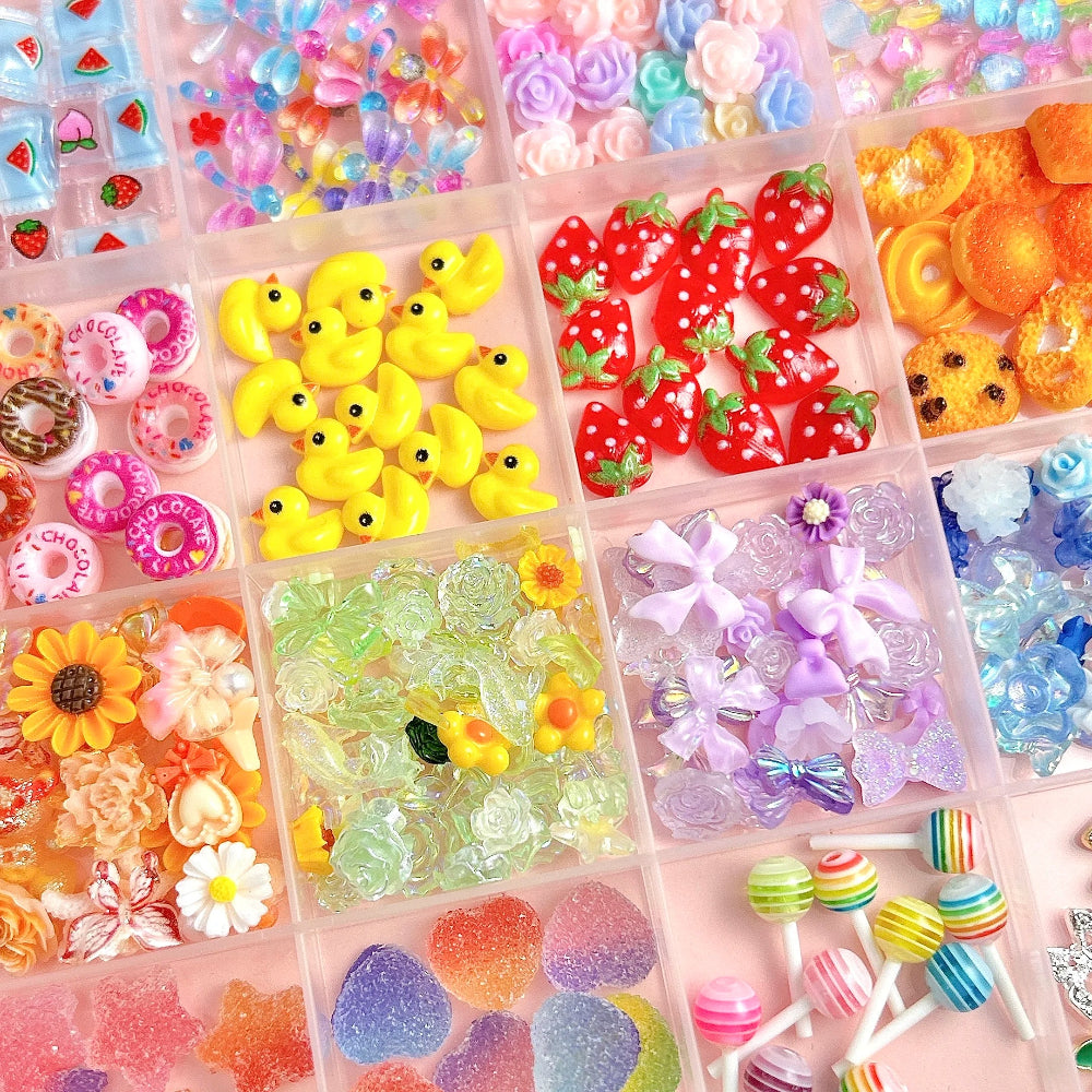 Simulated Nail Art Decorations