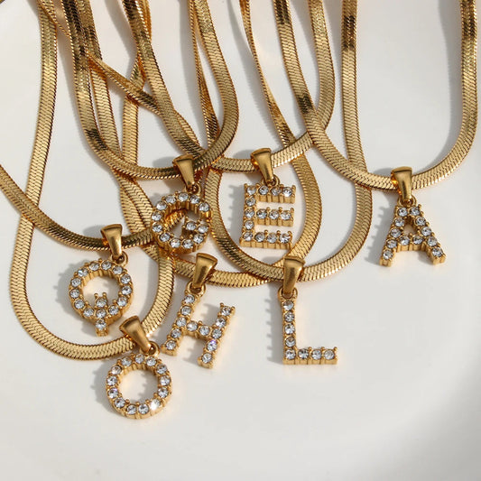 Dazzling Initial Necklace