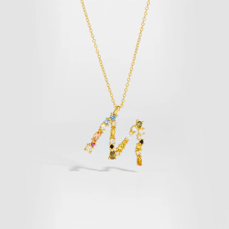 Timeless Initial Alphabet Necklace