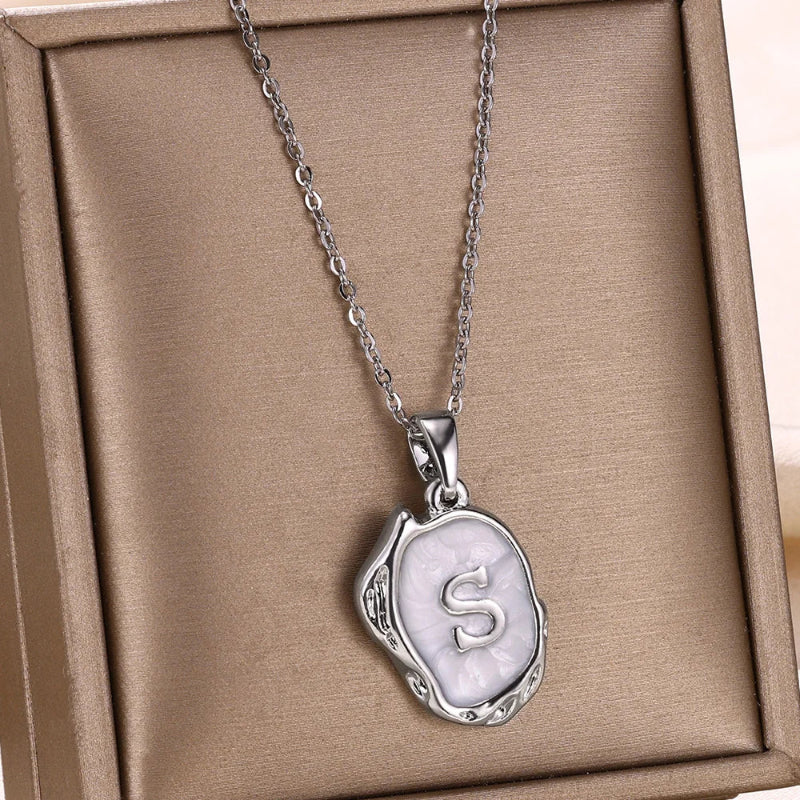 Aesthetic Initial Necklace