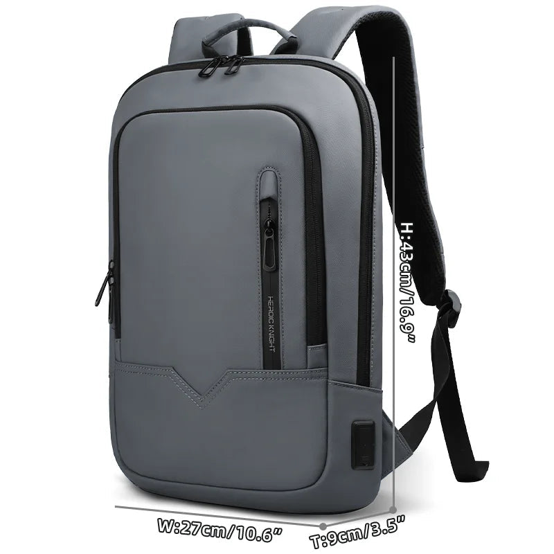 Business Slim Laptop Backpack For Men