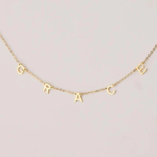 Customized Initial Necklace