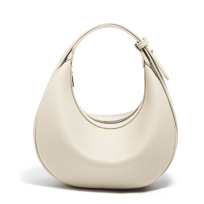 Women Minimal Half-Moon Shape Shoulder & Crossbody Bag
