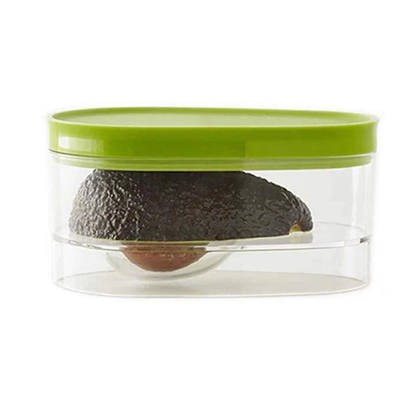 Avocado Keeper Storage Box | Airtight Freshness Container for Half Avocados