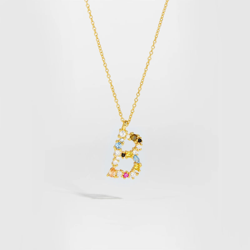 Timeless Initial Alphabet Necklace