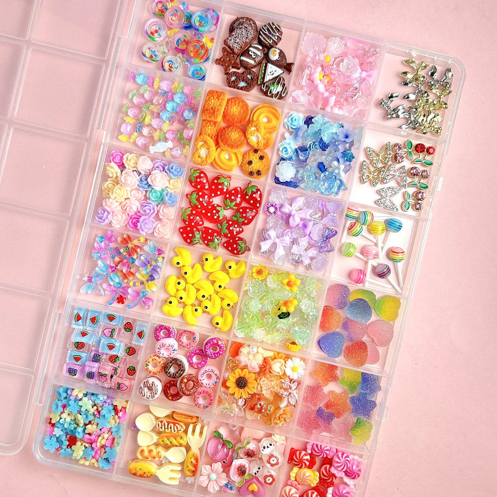 Simulated Nail Art Decorations