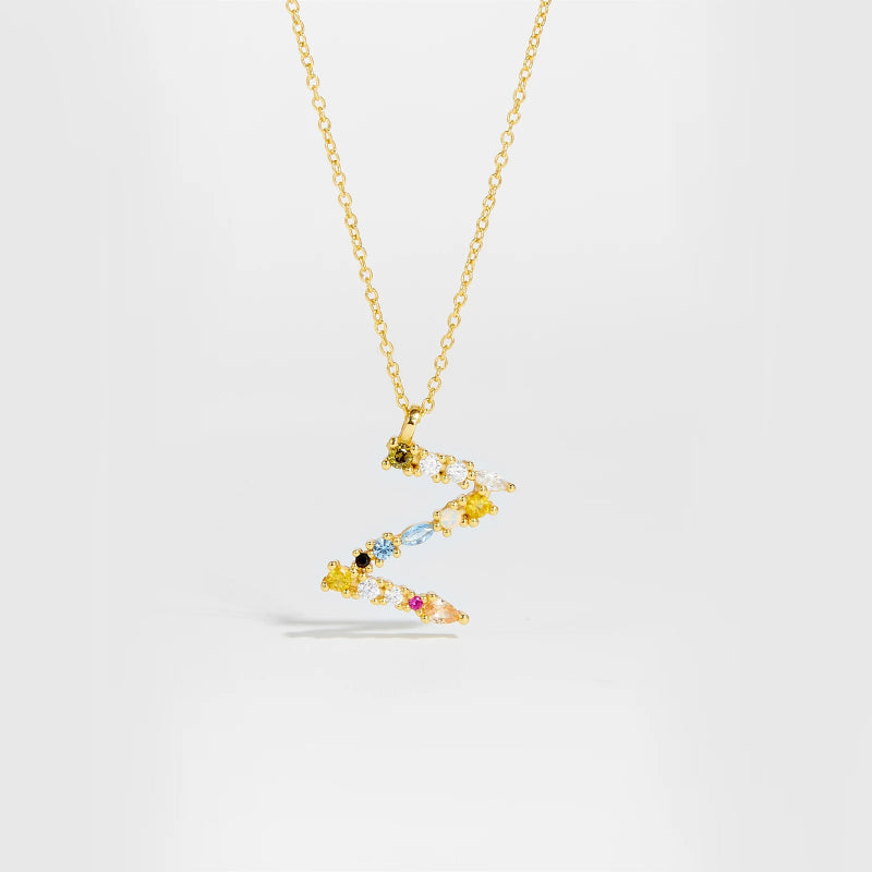 Timeless Initial Alphabet Necklace