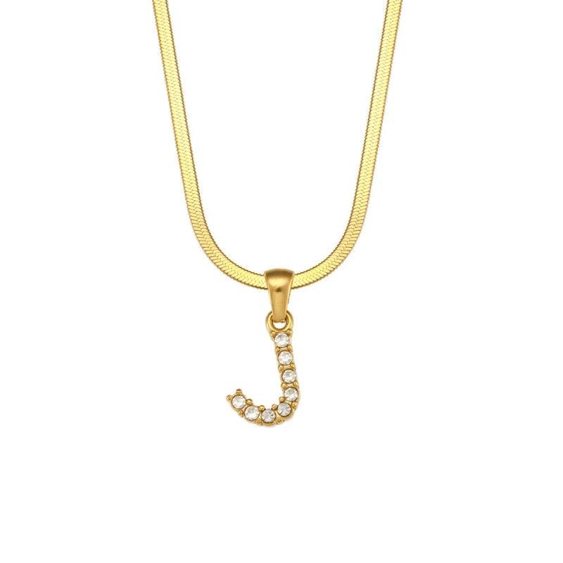 Dazzling Initial Necklace