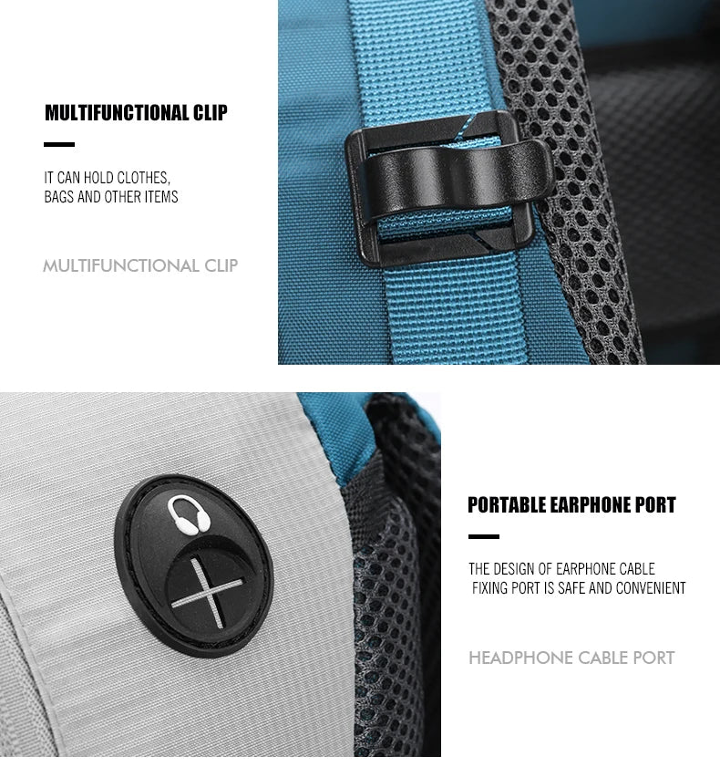 40L Unisex Ultralight Hiking Backpack