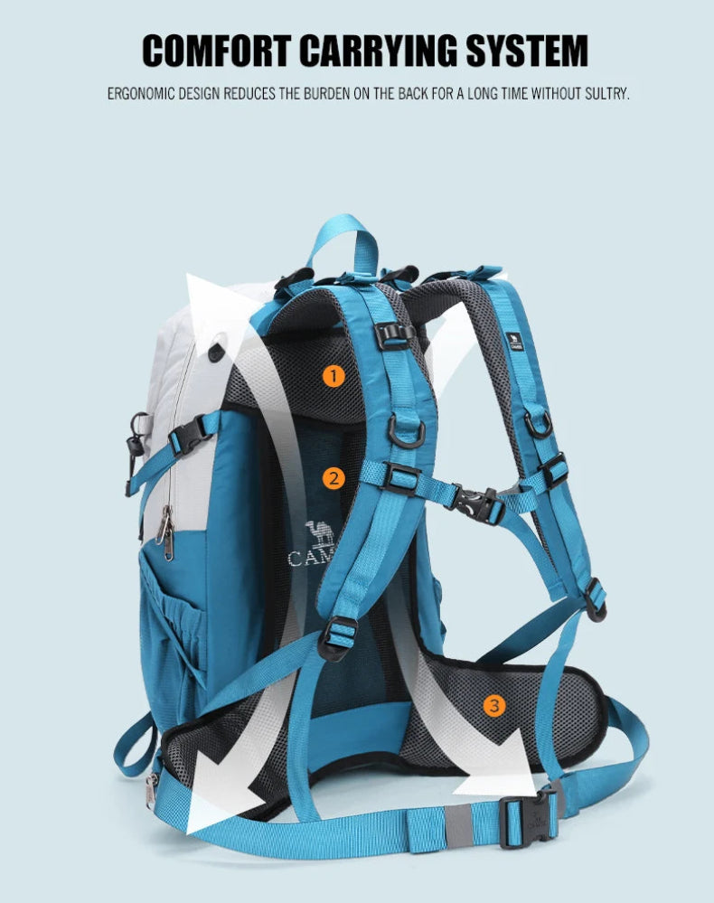 40L Unisex Ultralight Hiking Backpack
